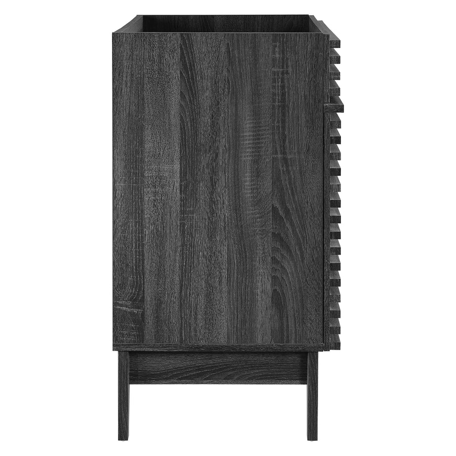 Vera 36" Bathroom Vanity Cabinet in Charcoal