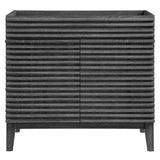 Vera 36" Bathroom Vanity Cabinet in Charcoal