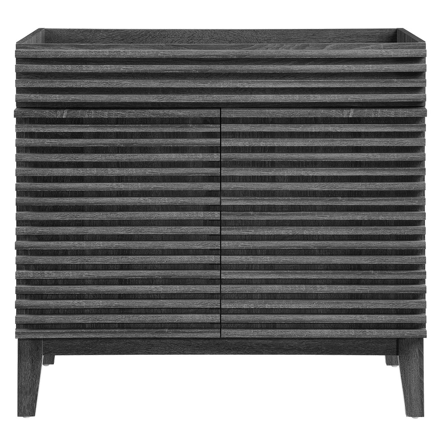Vera 36" Bathroom Vanity Cabinet in Charcoal