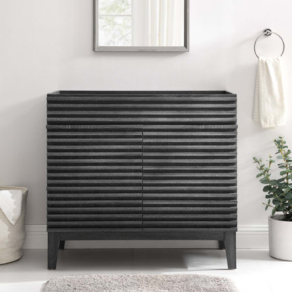 Render 36" Bathroom Vanity Cabinet by Furniture For America