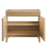 Vera 36" Bathroom Vanity Cabinet in Oak