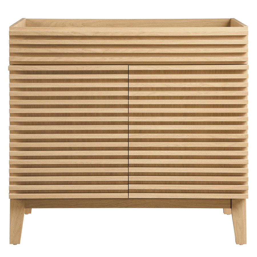 Vera 36" Bathroom Vanity Cabinet in Oak
