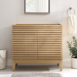 Vera 36" Bathroom Vanity Cabinet in Oak