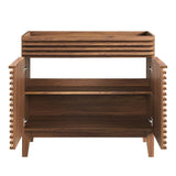 Vera 36" Bathroom Vanity Cabinet in Walnut
