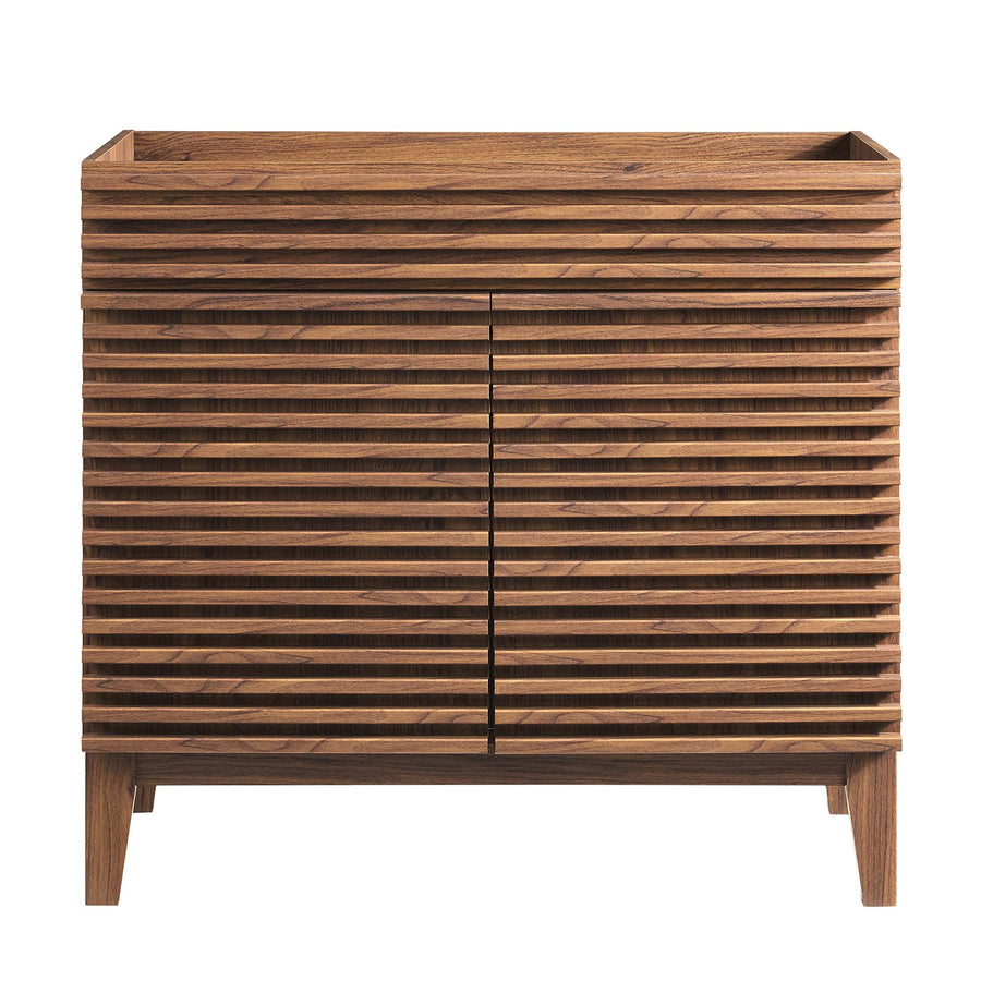 Vera 36" Bathroom Vanity Cabinet in Walnut