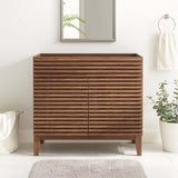 Vera 36" Bathroom Vanity Cabinet in Walnut