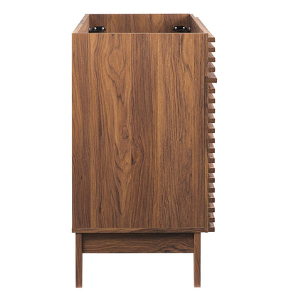 Render 48" Single Sink Compatible (not included) Bathroom Vanity Cabinet by Furniture For America