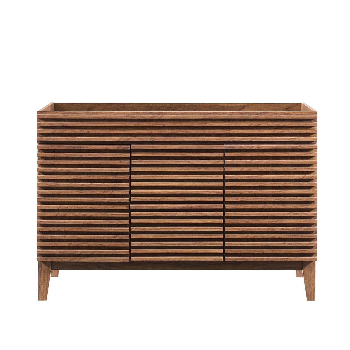 Render 48" Double Sink Compatible (Not Included) Bathroom Vanity Cabinet by Furniture For America