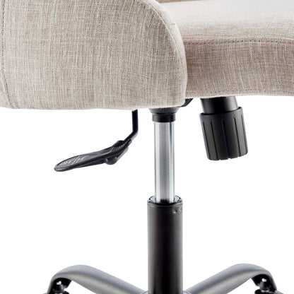 Designate Swivel Upholstered Office Chair by Furniture for America