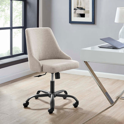 Designate Swivel Upholstered Office Chair by Furniture for America