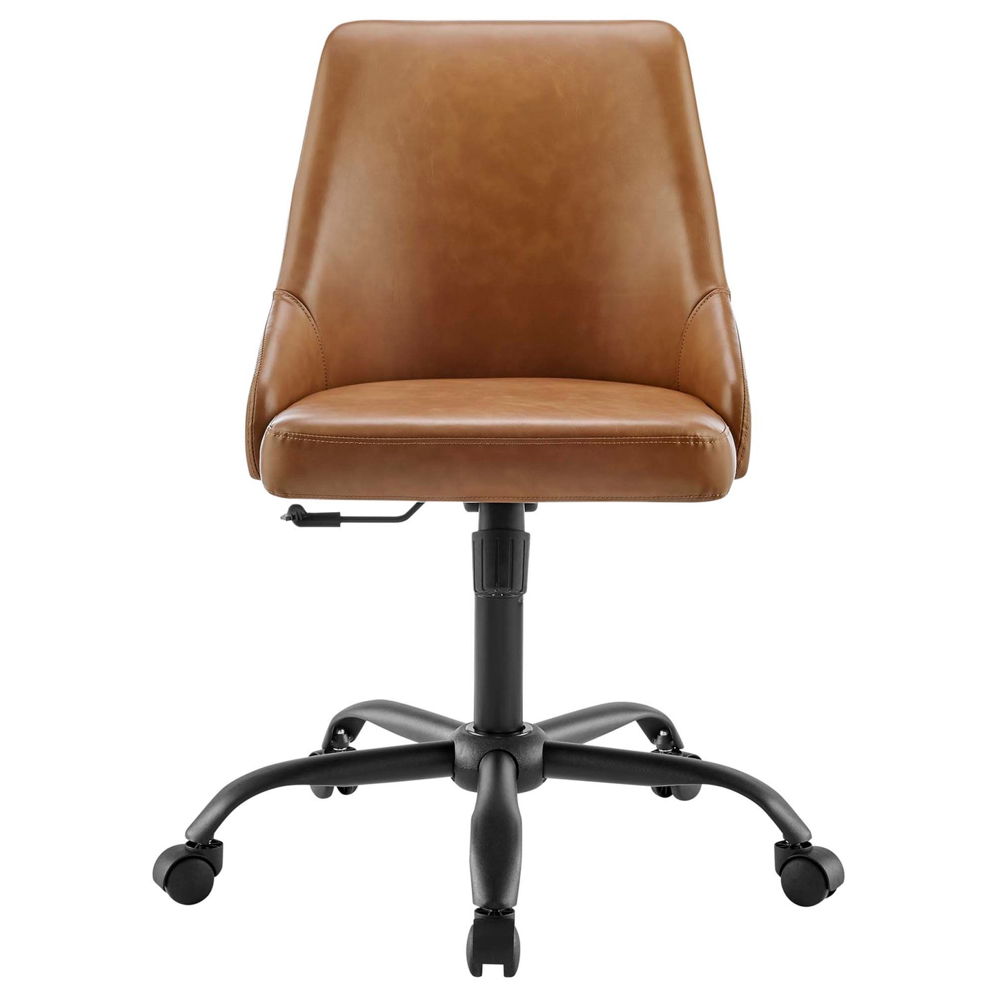 Designate Swivel Vegan Leather Office Chair by Furniture for America