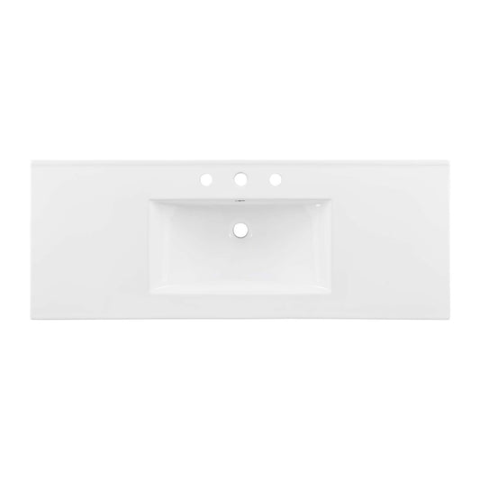 Cayman 48" Single Basin Bathroom Sink by Furniture for America