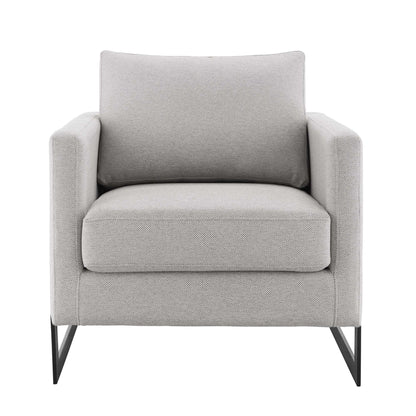 Posse Upholstered Fabric Accent Chair by Furniture For America