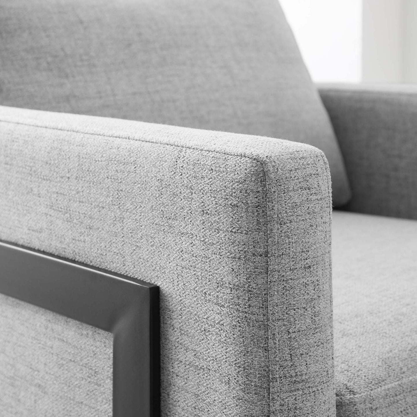 Posse Upholstered Fabric Accent Chair by Furniture For America