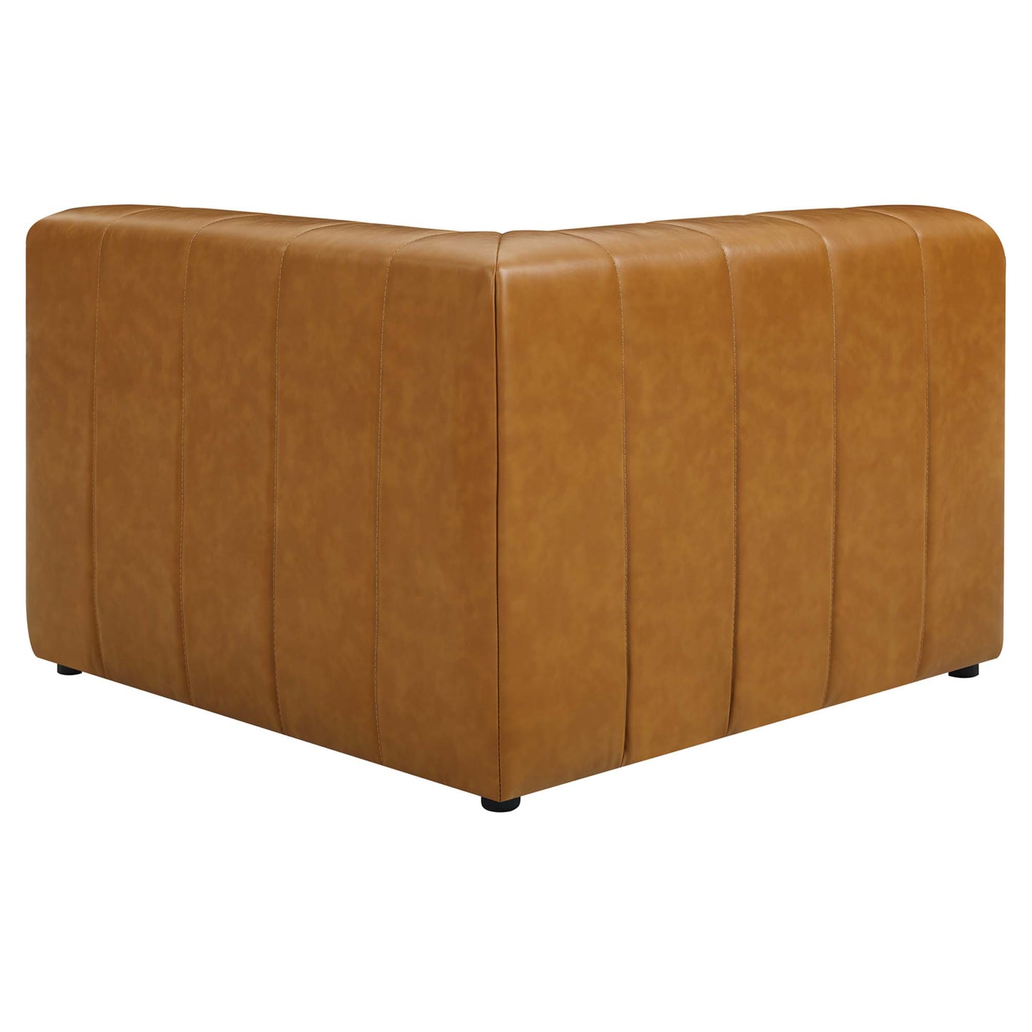 Bartlett Vegan Leather Corner Chair by Furniture For America
