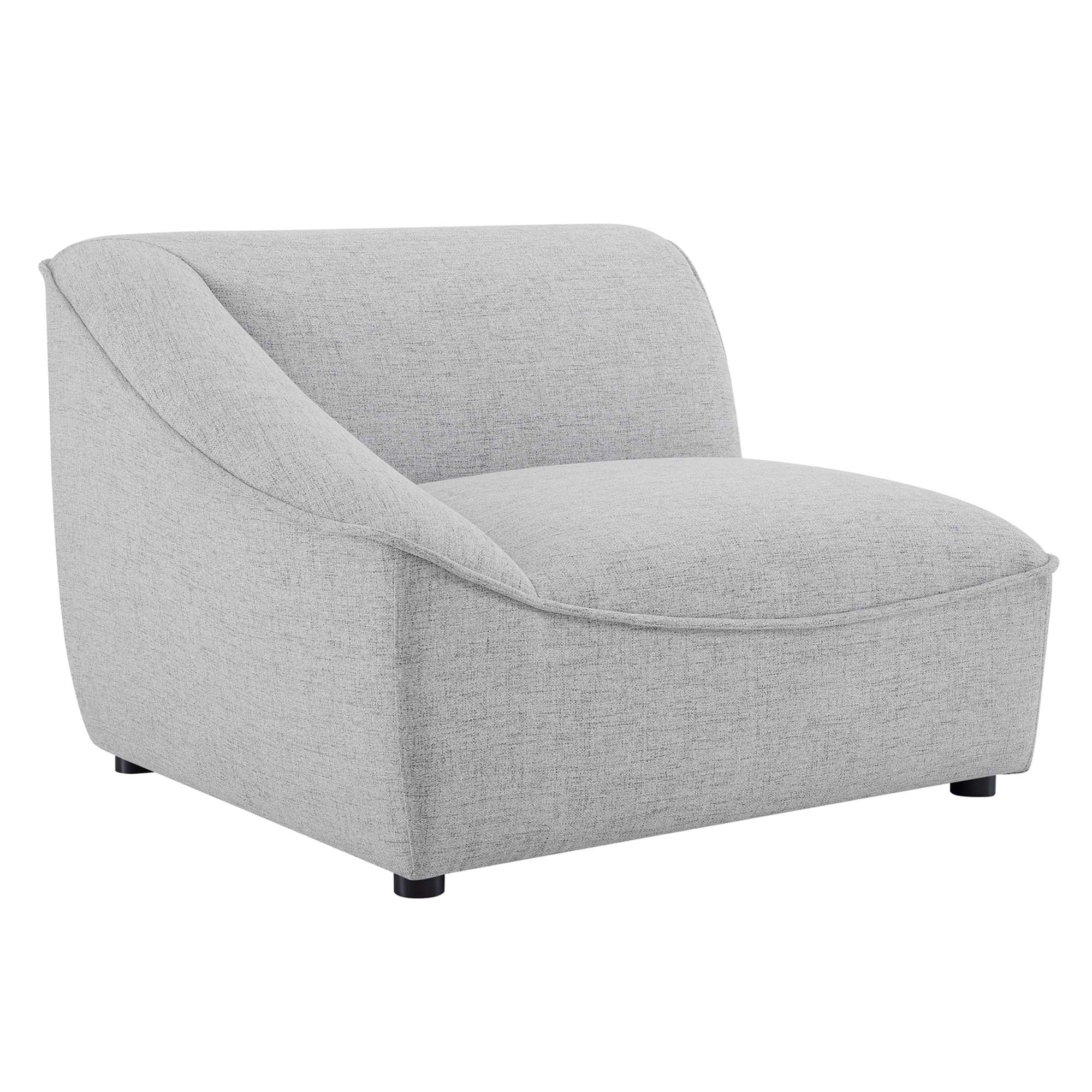 Comprise Left-Arm Sectional Sofa Chair by Furniture for America