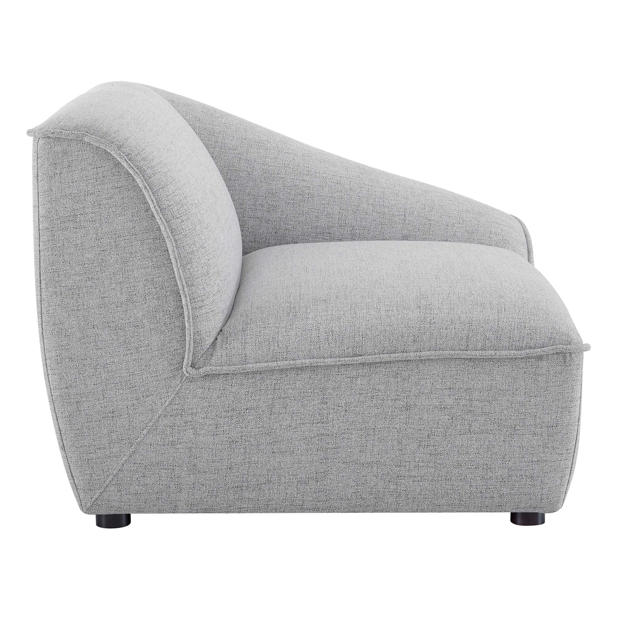 Comprise Right-Arm Sectional Sofa Chair by Furniture for America