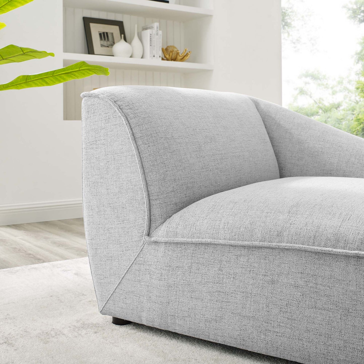 Comprise Right-Arm Sectional Sofa Chair by Furniture for America