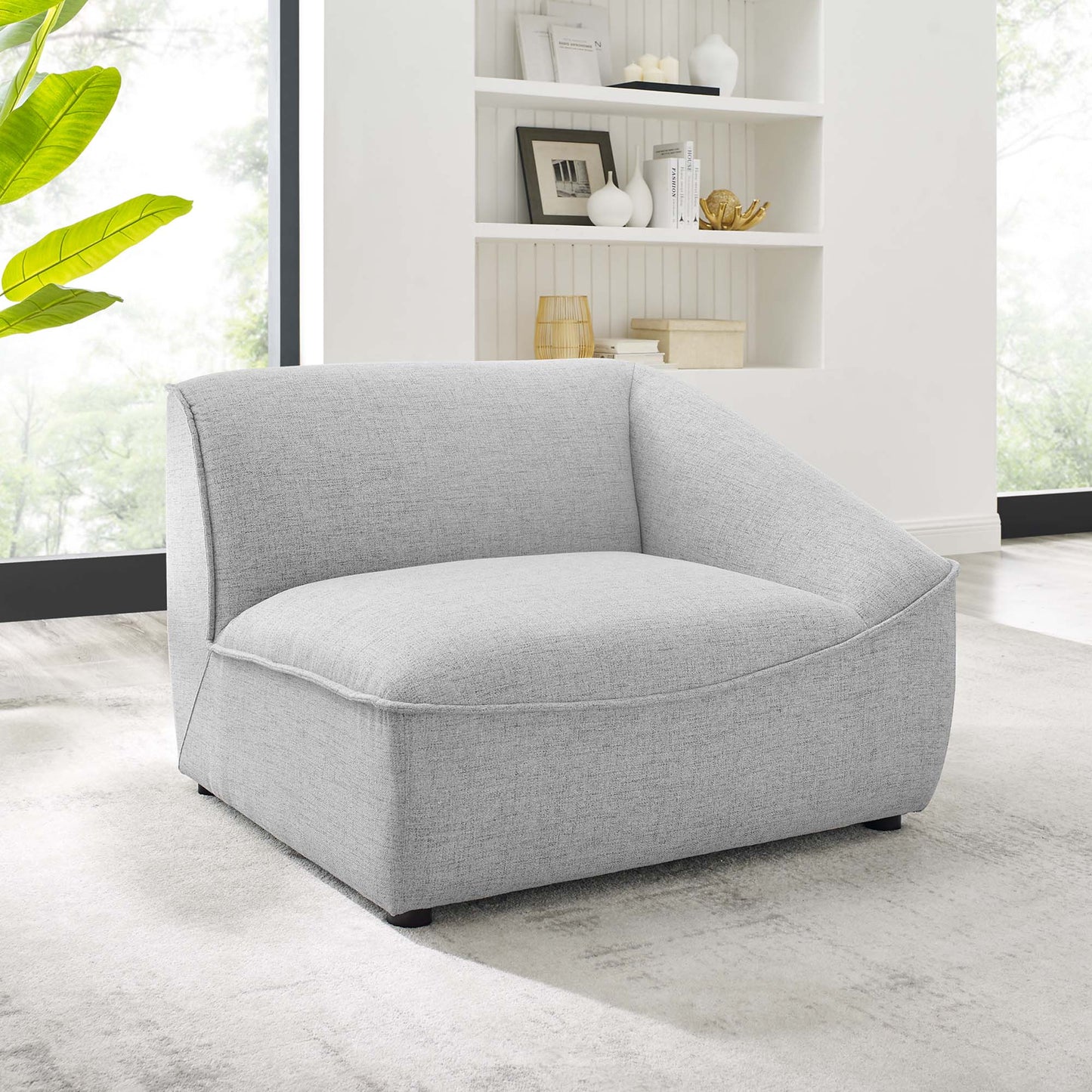 Comprise Right-Arm Sectional Sofa Chair by Furniture for America