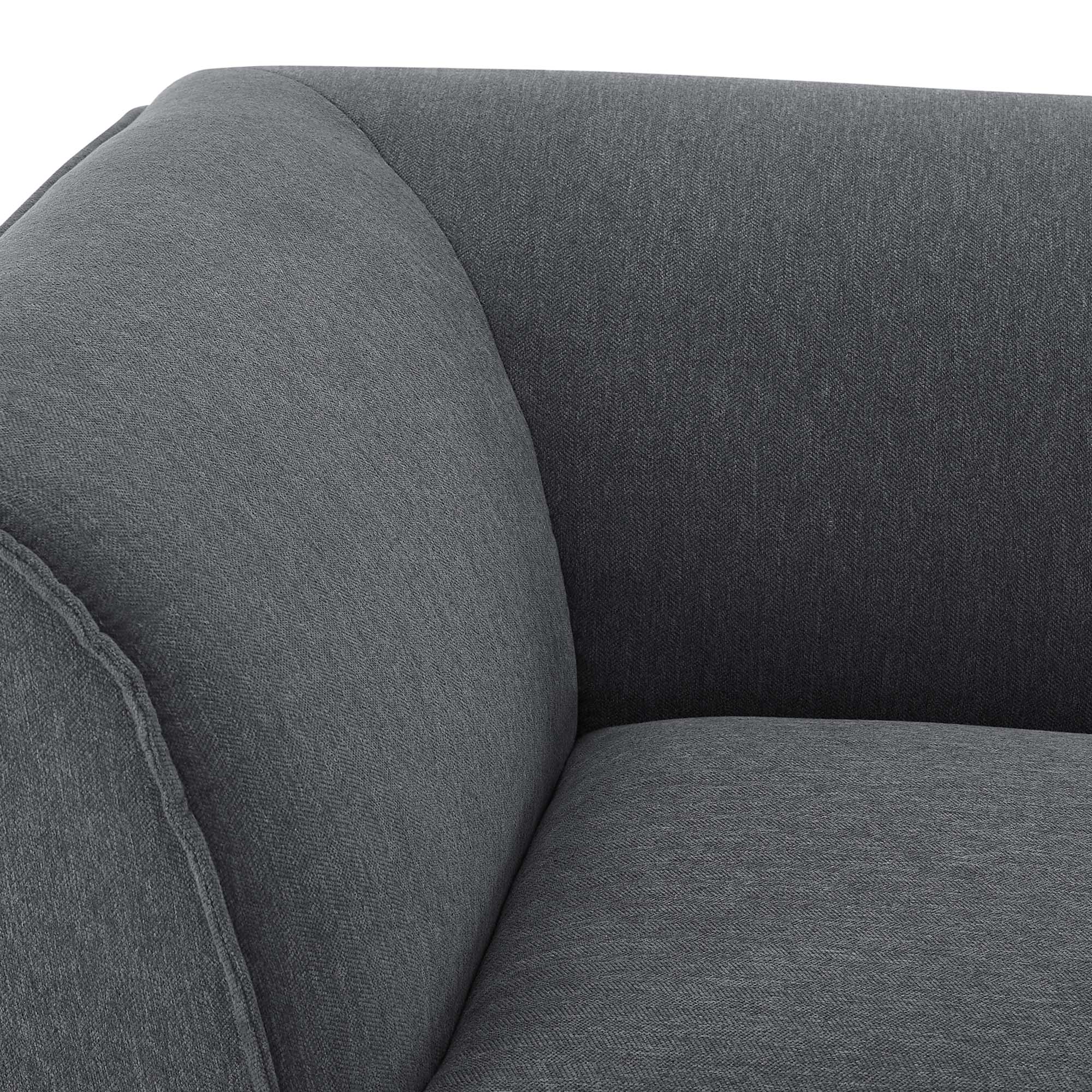 Comprise Corner Sectional Sofa Chair by Furniture for America