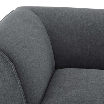 Comprise Corner Sectional Sofa Chair by Furniture for America