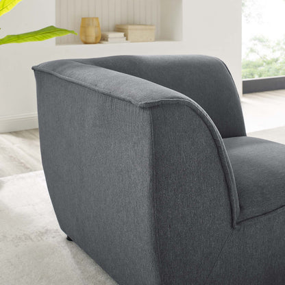Comprise Corner Sectional Sofa Chair by Furniture for America