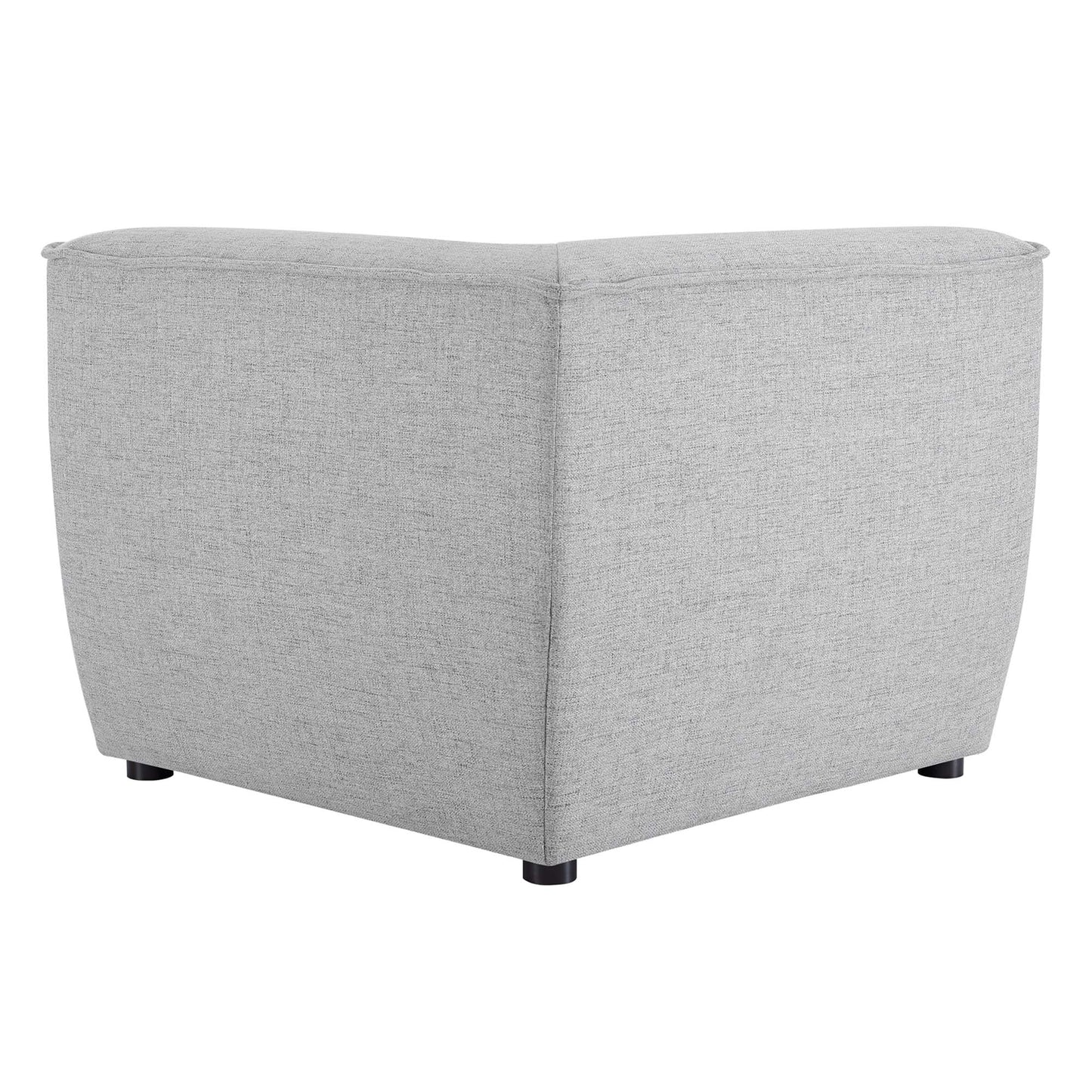 Comprise Corner Sectional Sofa Chair by Furniture for America