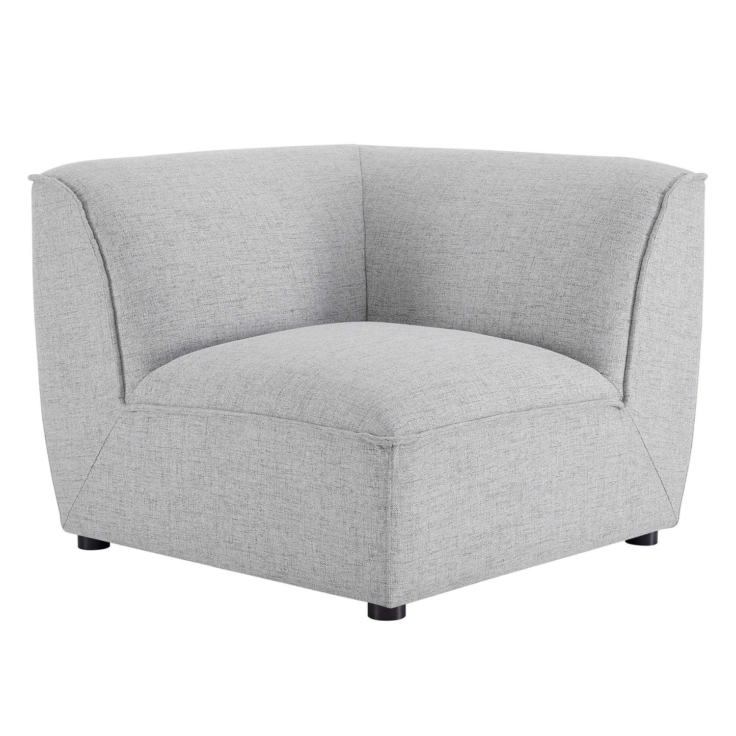 Comprise Corner Sectional Sofa Chair by Furniture for America