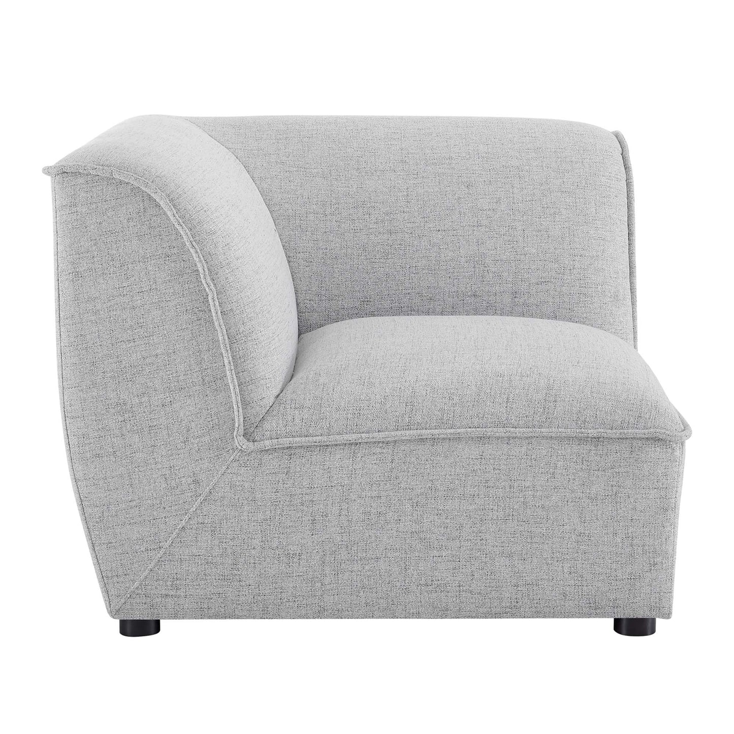 Comprise Corner Sectional Sofa Chair by Furniture for America