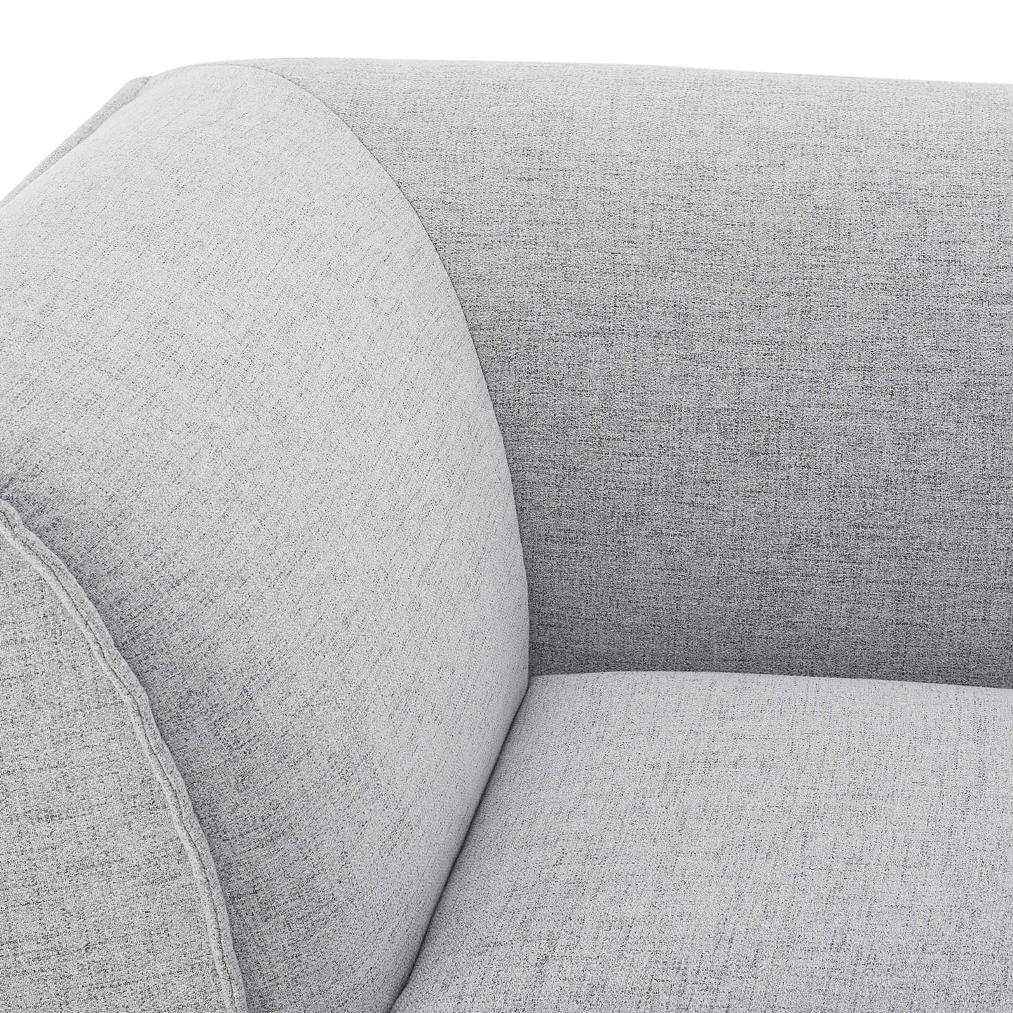 Comprise Corner Sectional Sofa Chair by Furniture for America