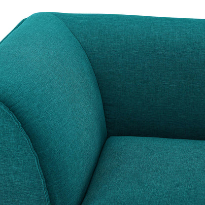 Comprise Corner Sectional Sofa Chair by Furniture for America