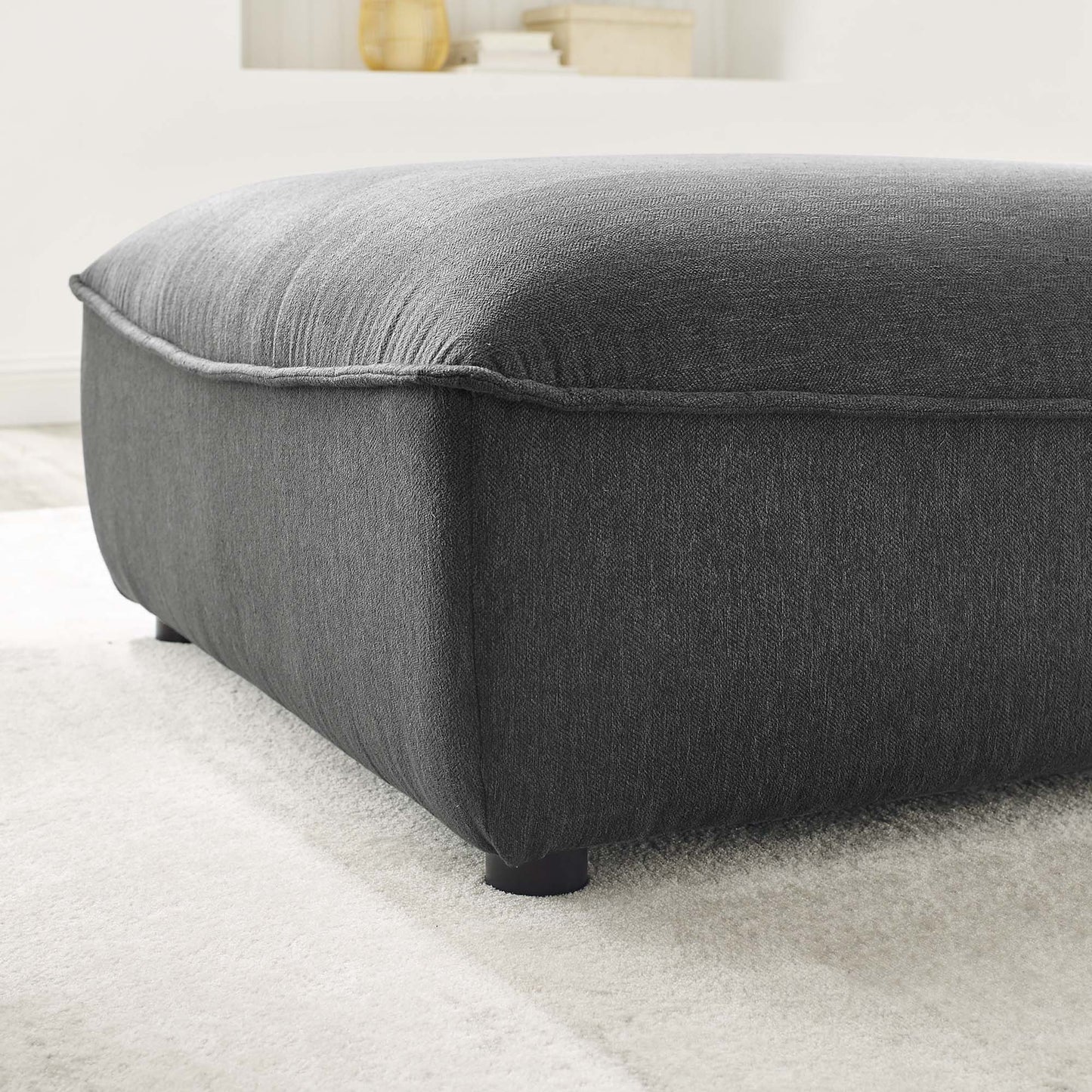 Comprise Sectional Sofa Ottoman by Furniture for America