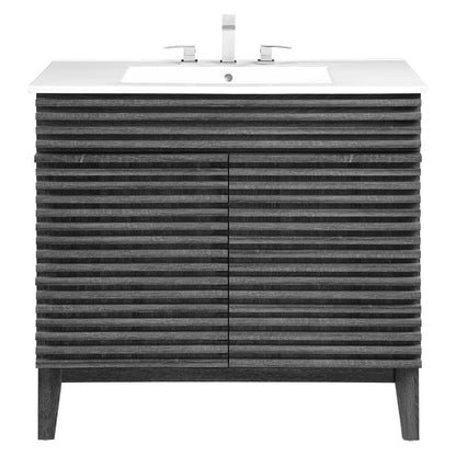 Render 36" Bathroom Vanity by Furniture For America