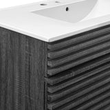 Vera 36" Bathroom Vanity in Charcoal White