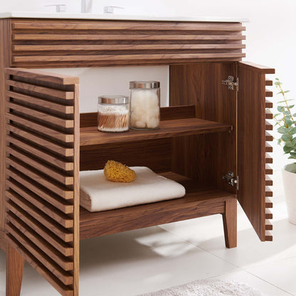 Render 36" Bathroom Vanity by Furniture For America
