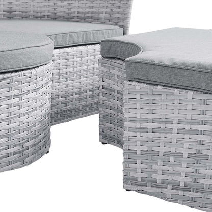 Scottsdale Canopy Outdoor Patio Daybed by Furniture For America