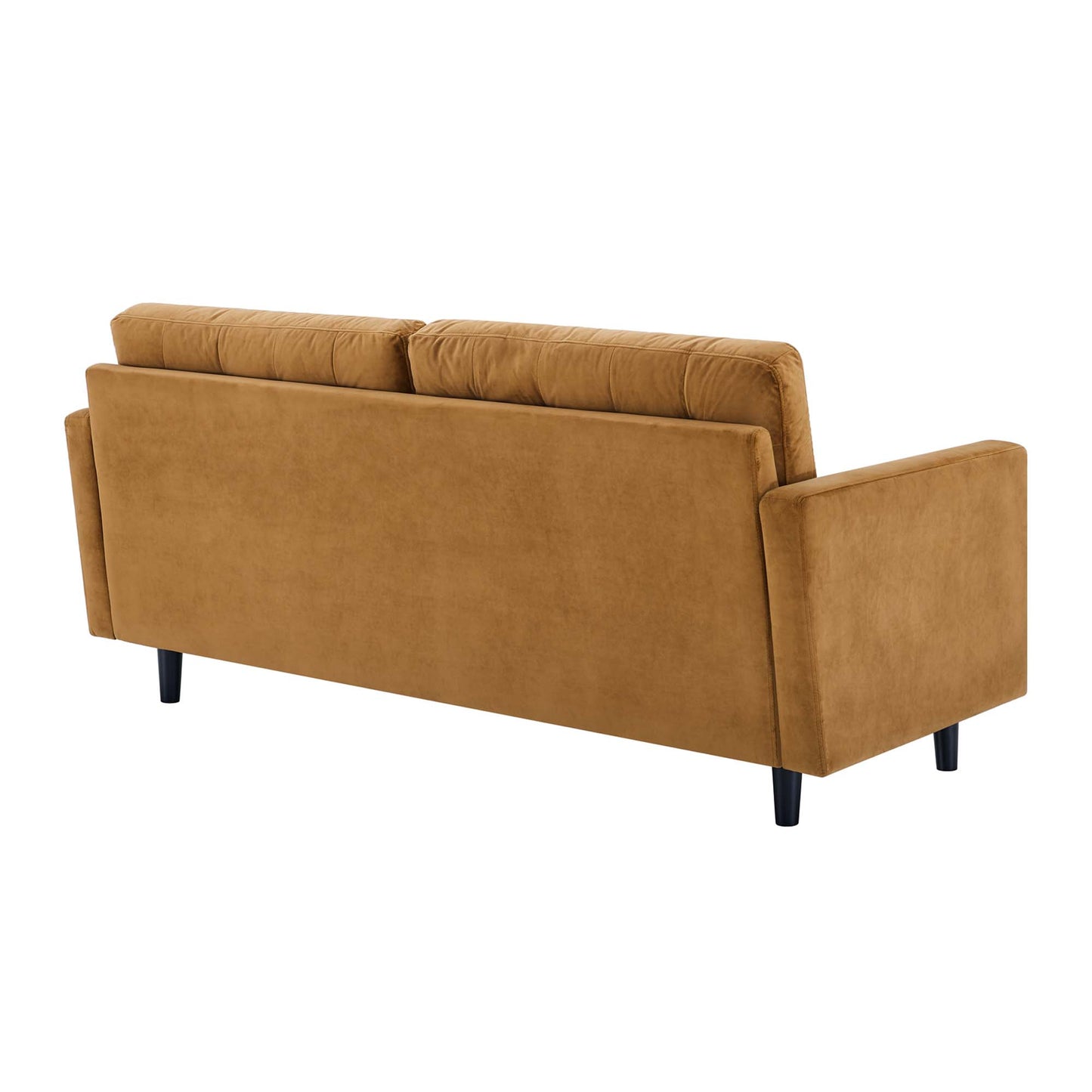 Exalt Tufted Performance Velvet Sofa by Furniture for America