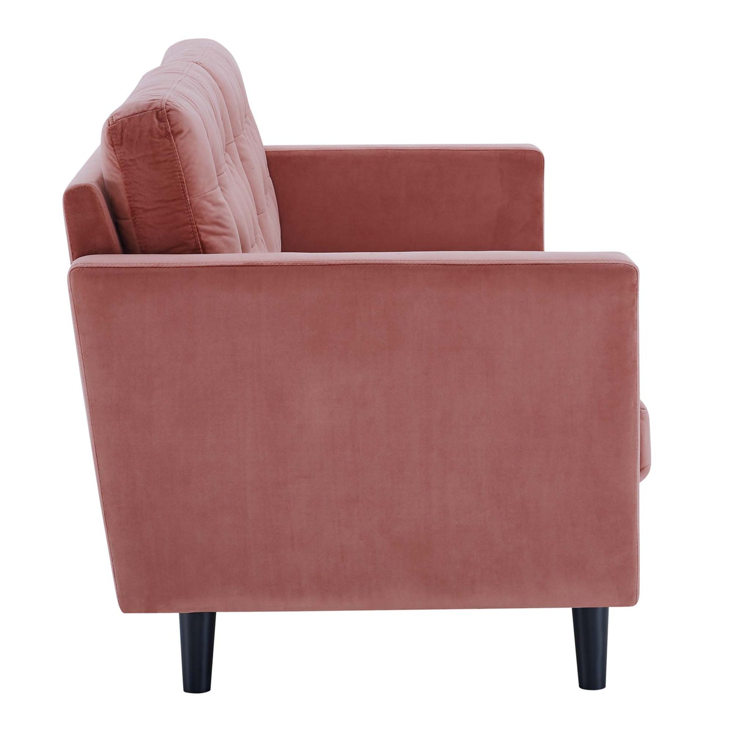 Exalt Tufted Performance Velvet Sofa by Furniture for America