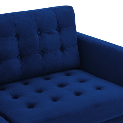 Exalt Tufted Performance Velvet Sofa by Furniture for America