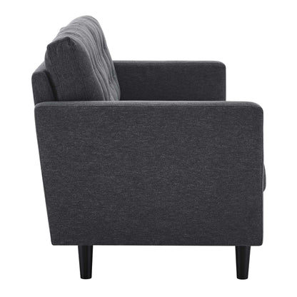 Exalt Tufted Performance Velvet Sofa by Furniture for America