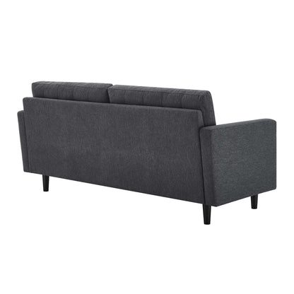Exalt Tufted Performance Velvet Sofa by Furniture for America