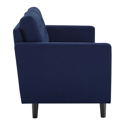 Exalt Tufted Performance Velvet Sofa by Furniture for America