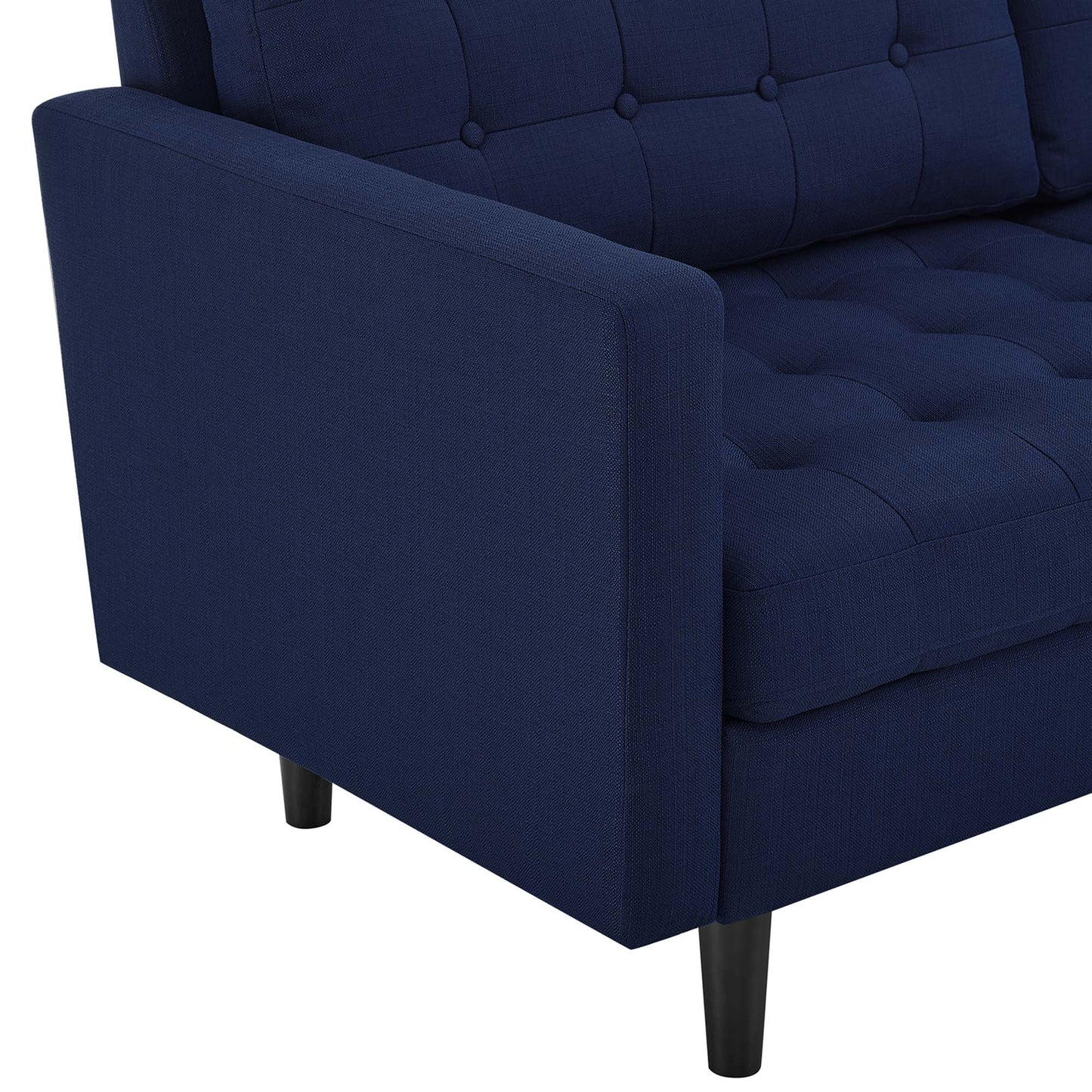 Exalt Tufted Performance Velvet Sofa by Furniture for America
