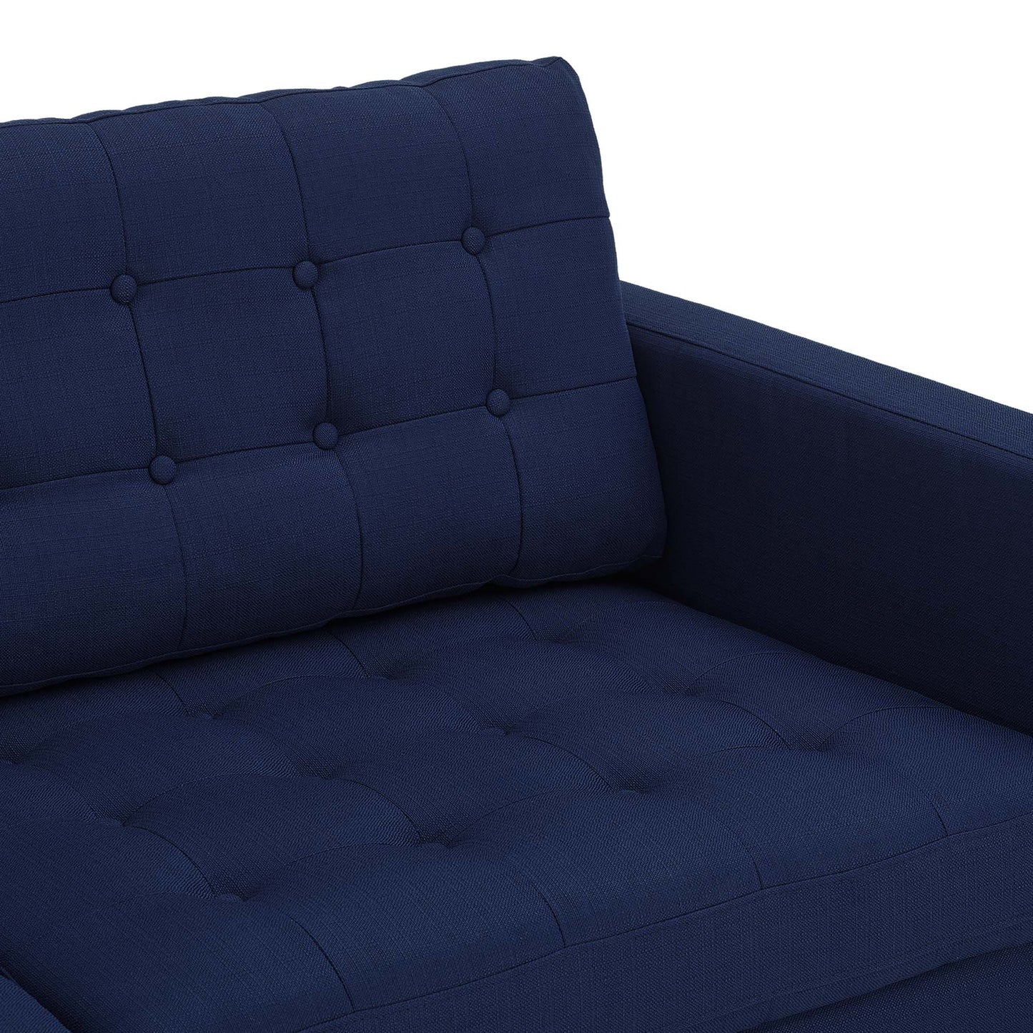 Exalt Tufted Performance Velvet Sofa by Furniture for America