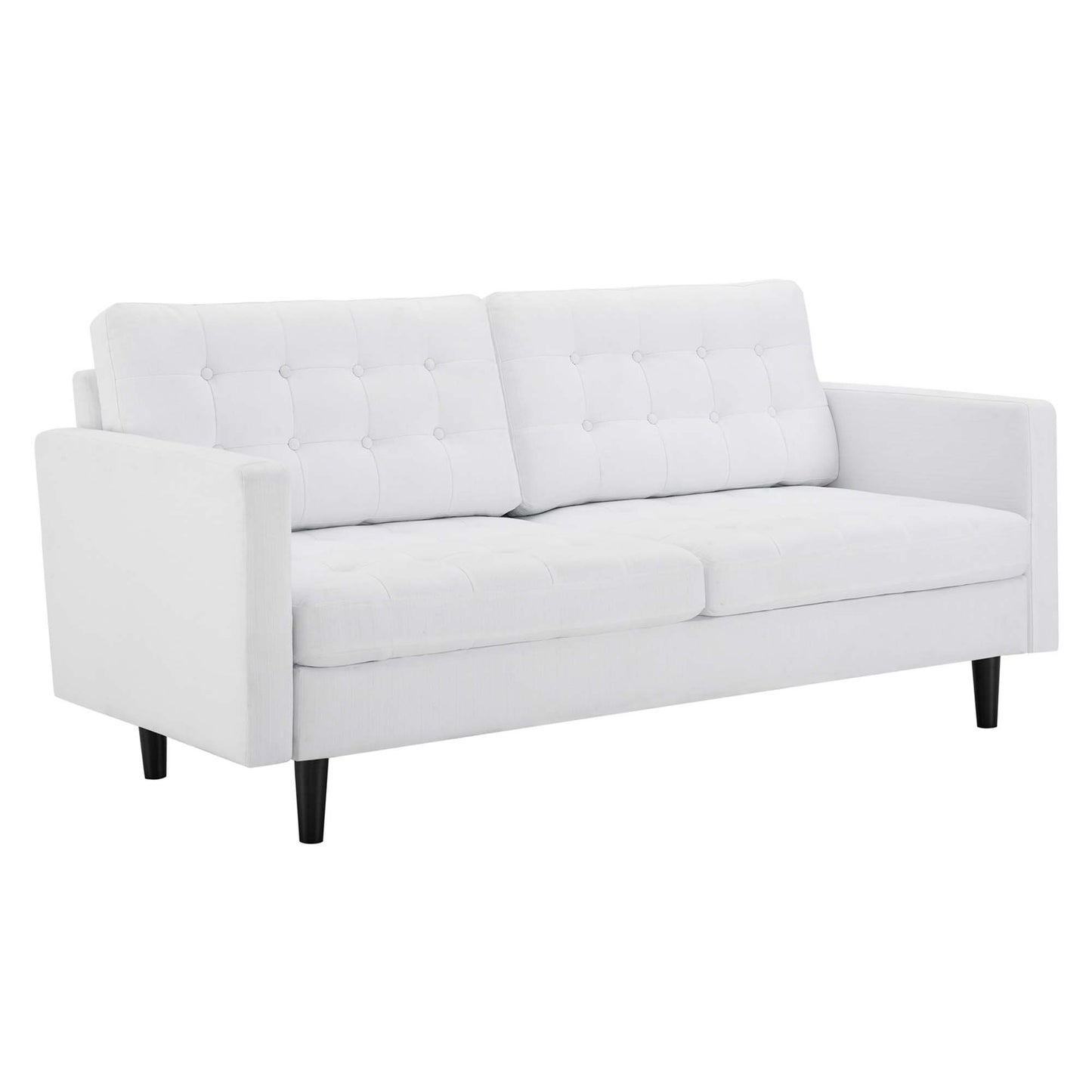 Exalt Tufted Performance Velvet Sofa by Furniture for America