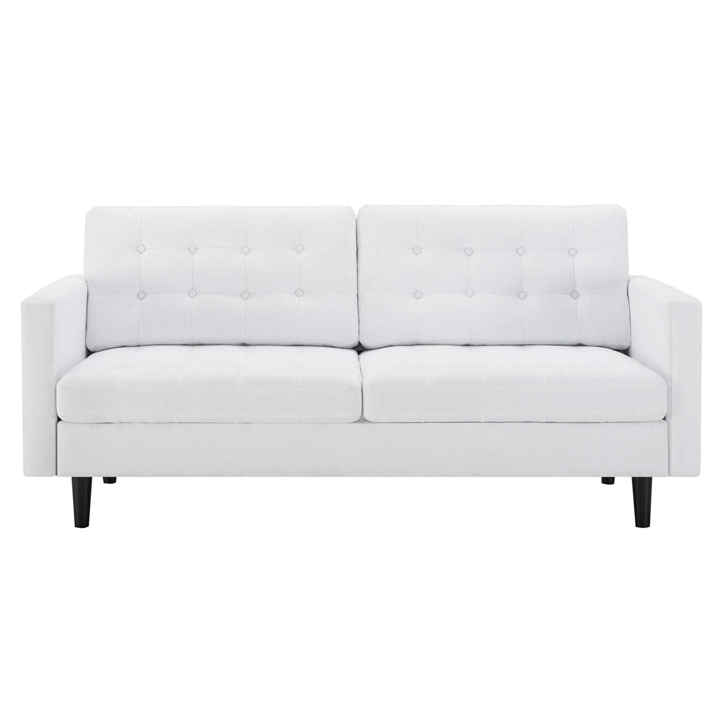 Exalt Tufted Performance Velvet Sofa by Furniture for America