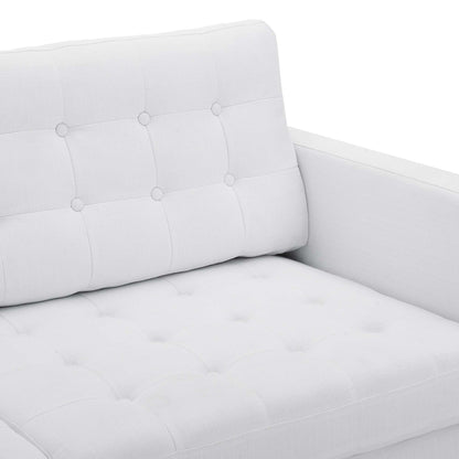 Exalt Tufted Performance Velvet Sofa by Furniture for America