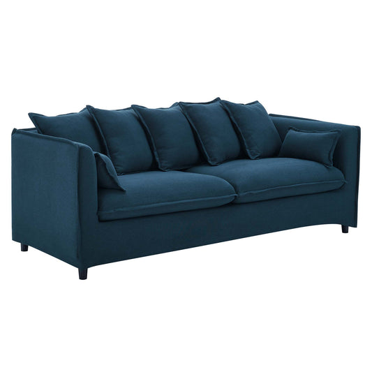 Avalon Slipcover Fabric Sofa by Furniture for America