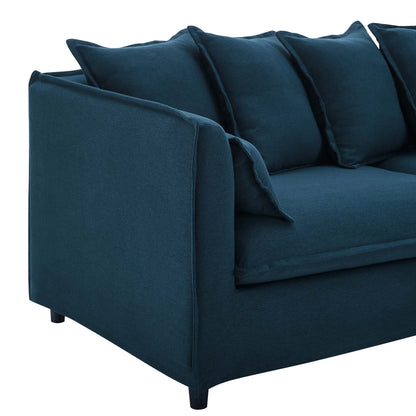 Avalon Slipcover Fabric Sofa by Furniture for America