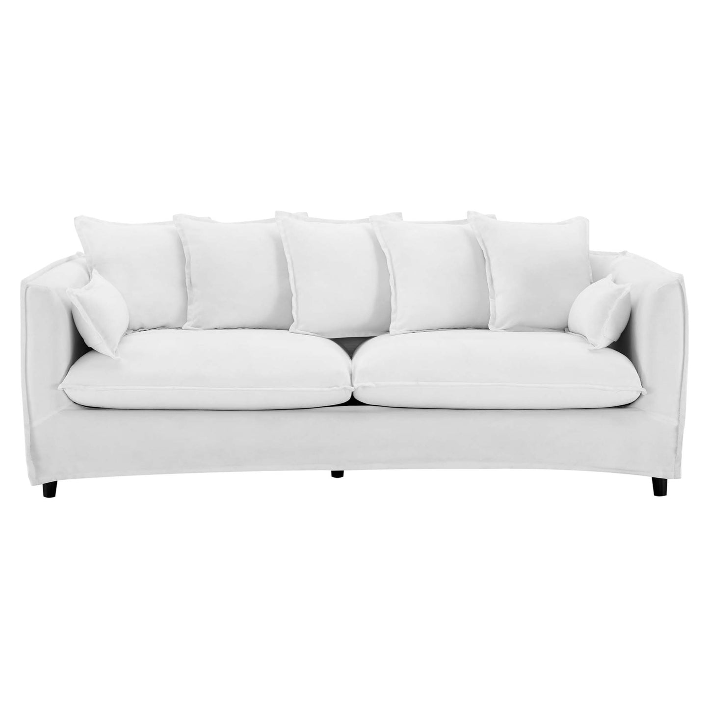 Avalon Slipcover Fabric Sofa by Furniture for America